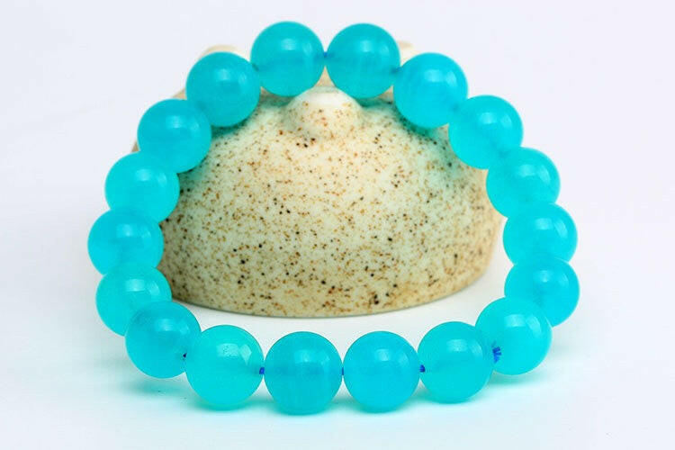 Amazonite crystal bracelet