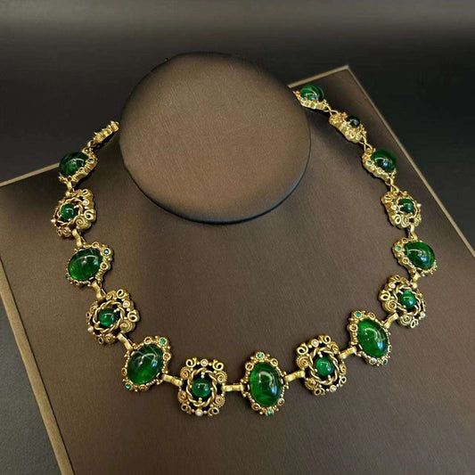 Regal Green Jewelry Set