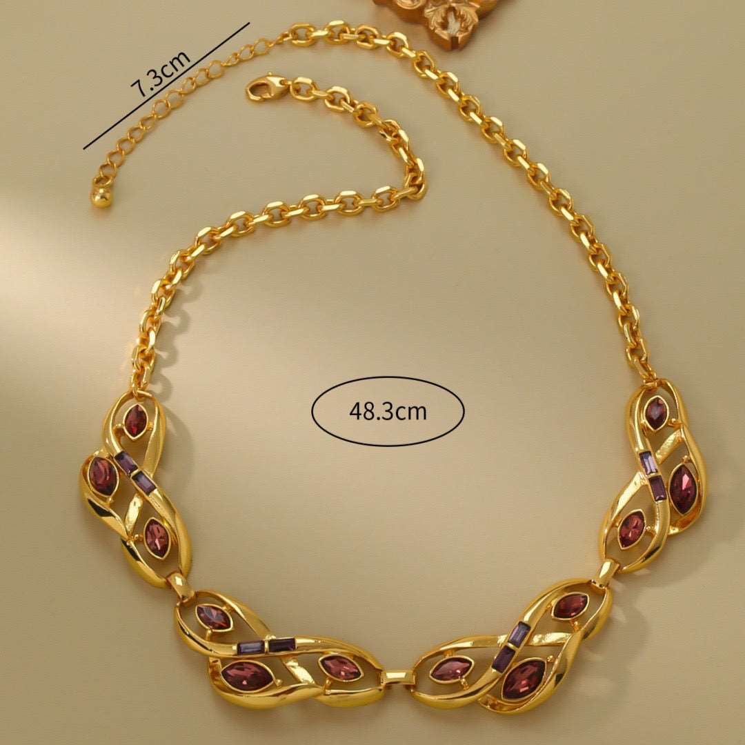 Golden Elegance Jewelry Set