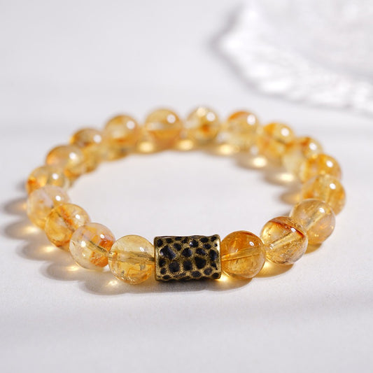 Citrine bracelet