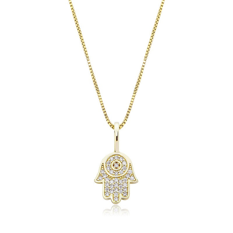 Hamsa Hand Necklace