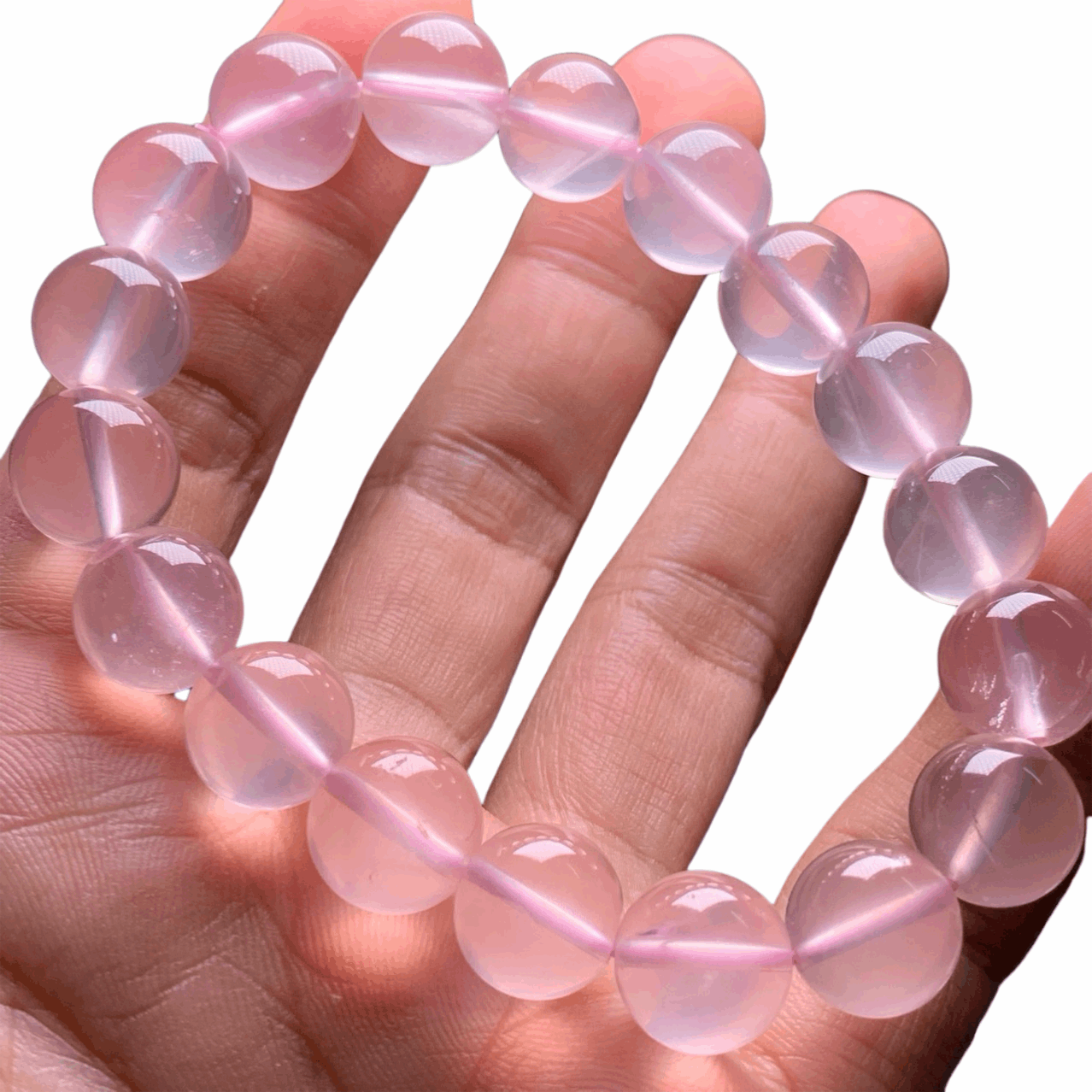 Rose quartz bracelet