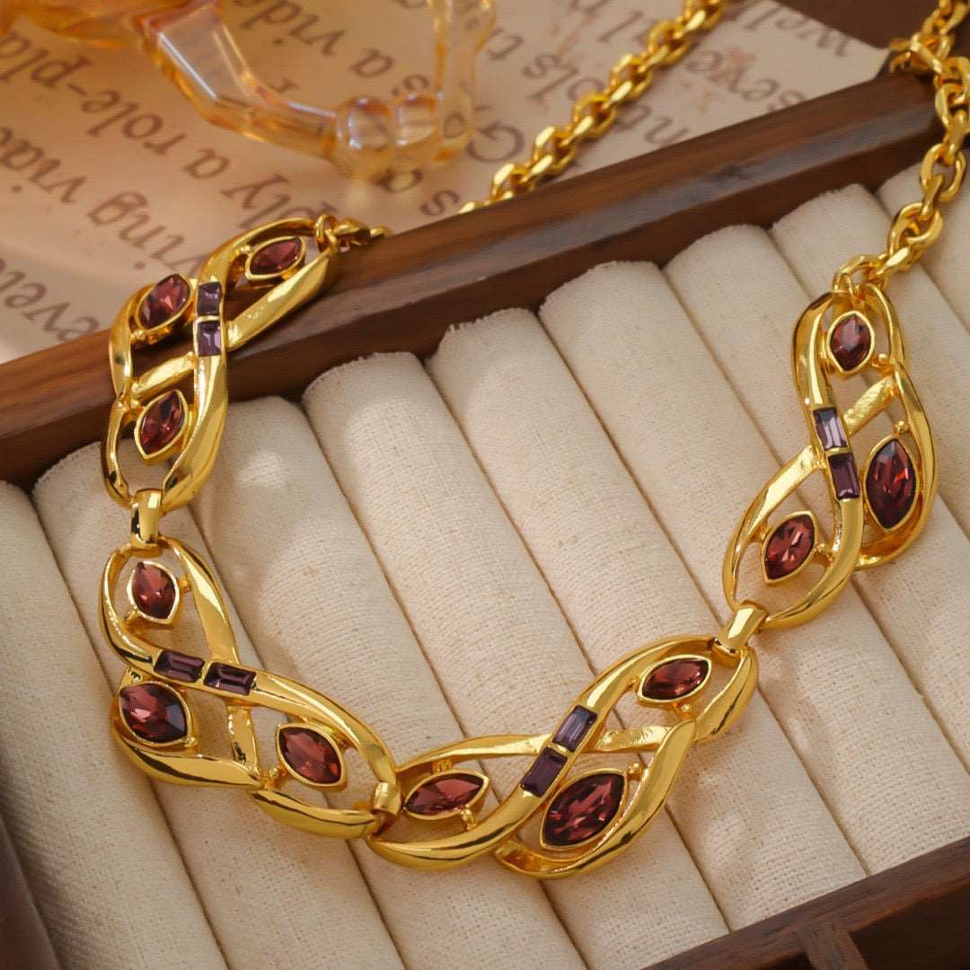 Golden Elegance Jewelry Set