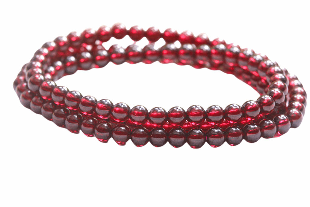 Garnet Crystal Bracelet