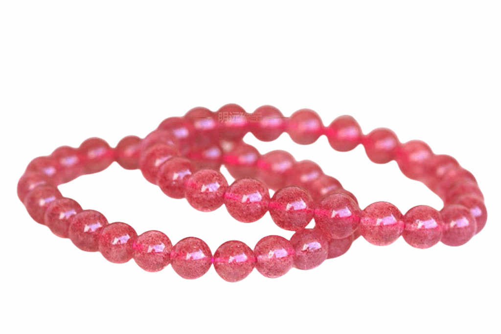 Strawberry Quartz Bracelet