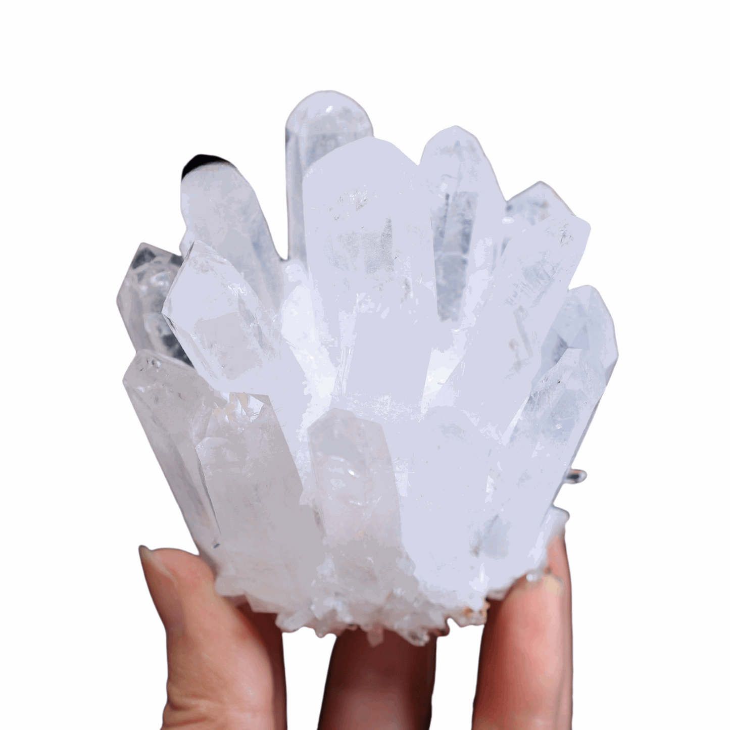 Clear Quartz Crystal Cluster