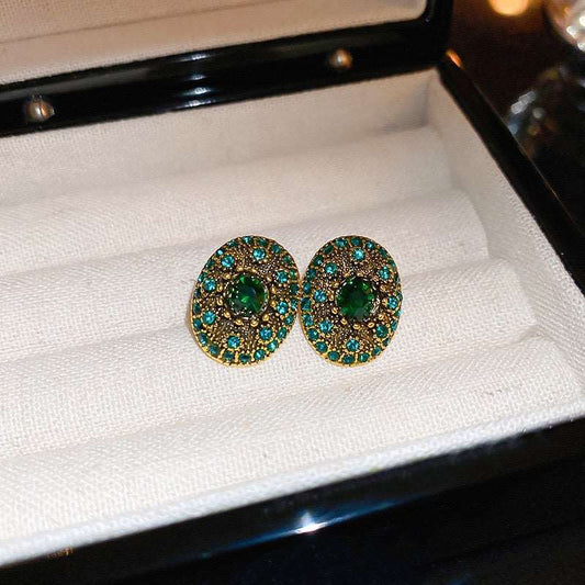 Emerald Oasis Earrings