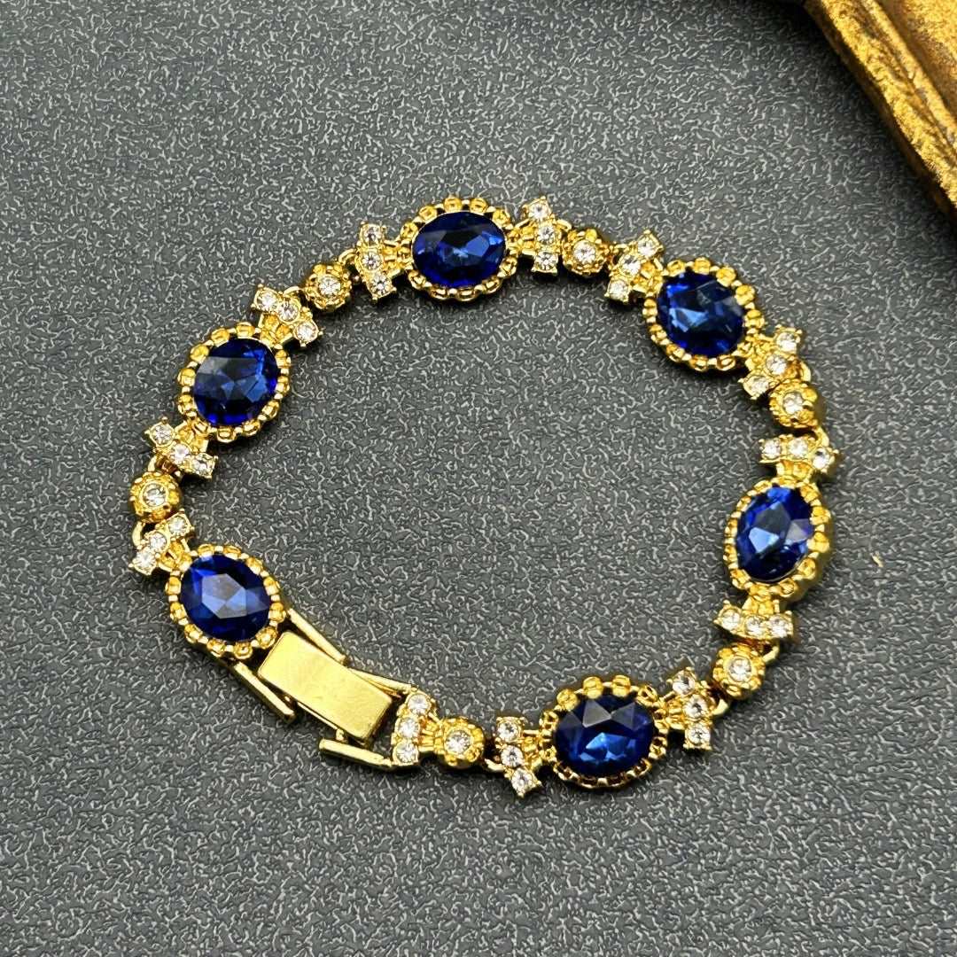 Royal Sapphire Elegance Bracelet