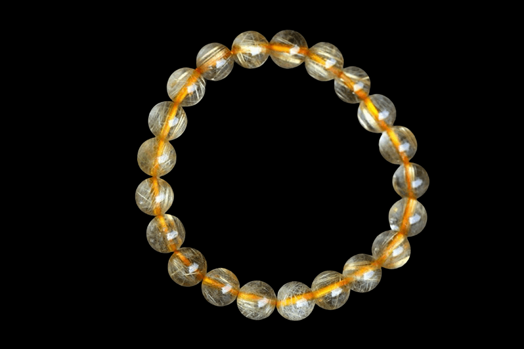 Rutilated Quartz Bracelet