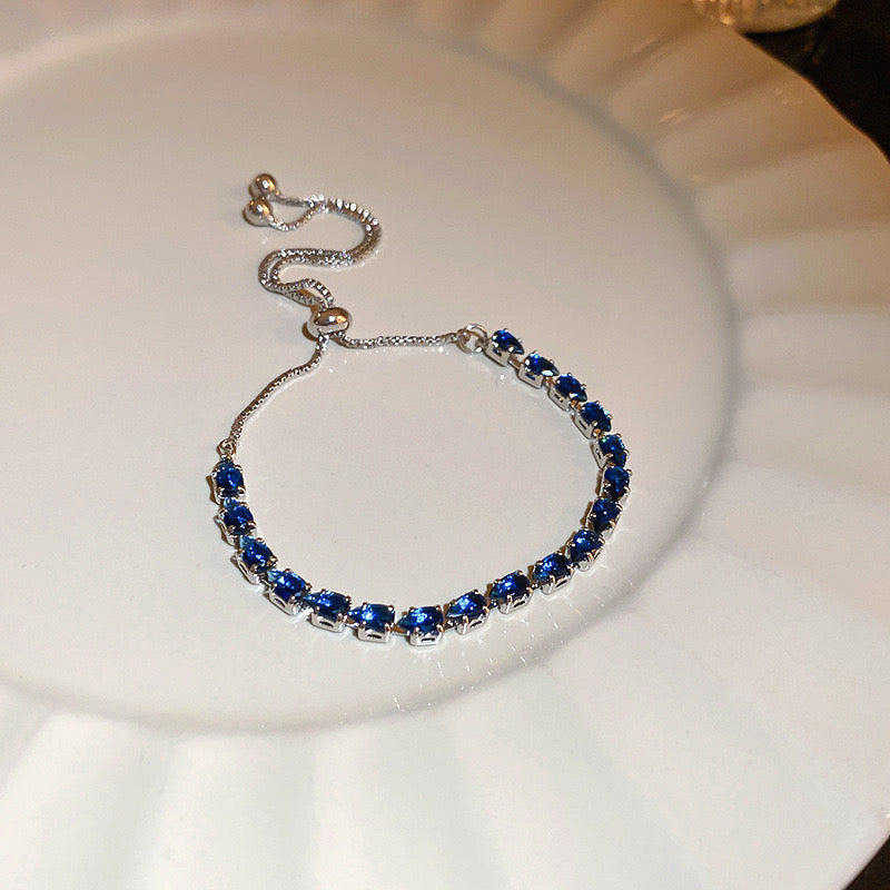 Blue Sapphire Elegance Bracelet