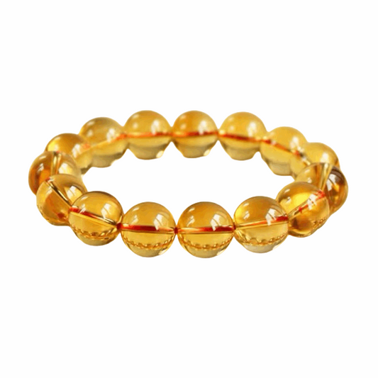 Citrine crystal bracelet