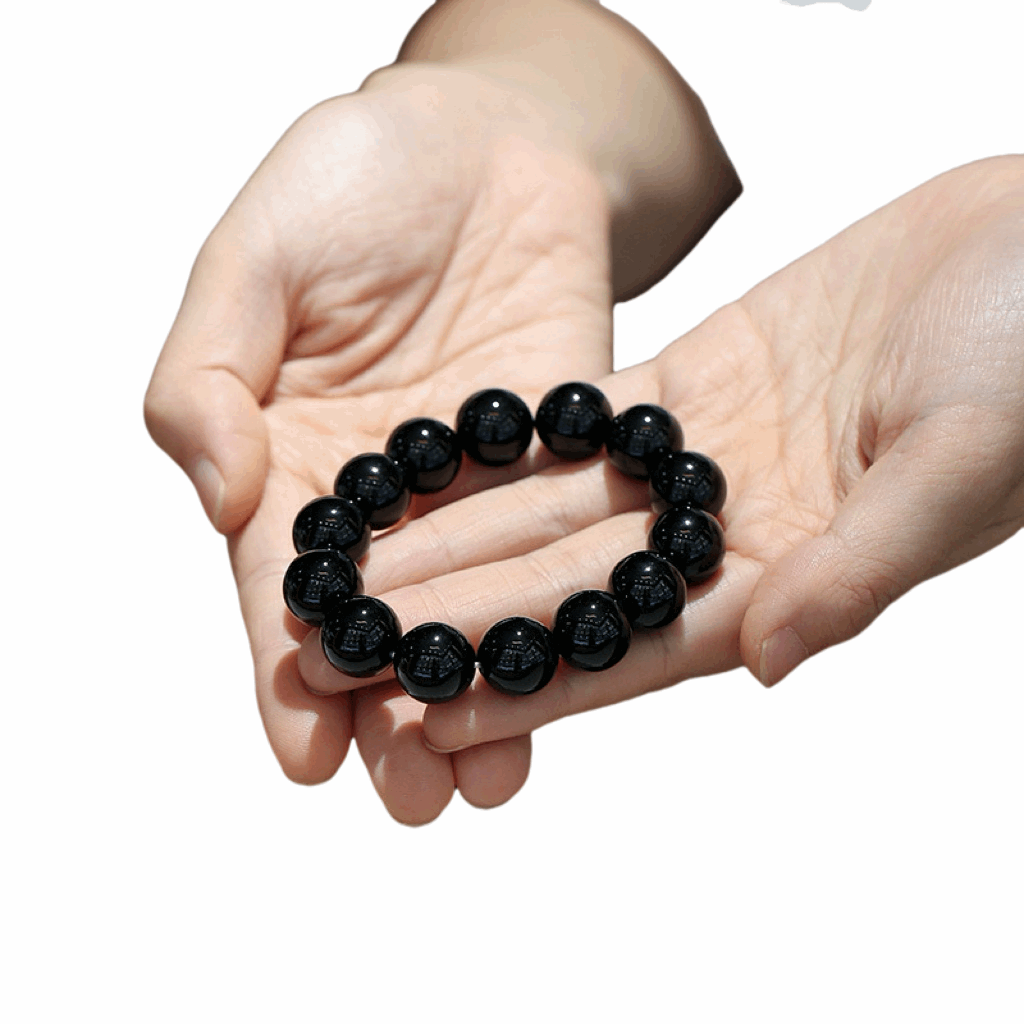 Black agate bracelet