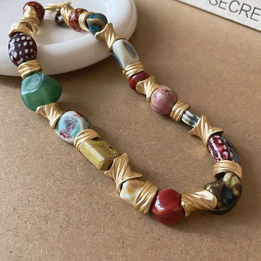 Earthly Treasures Ceramics Necklace