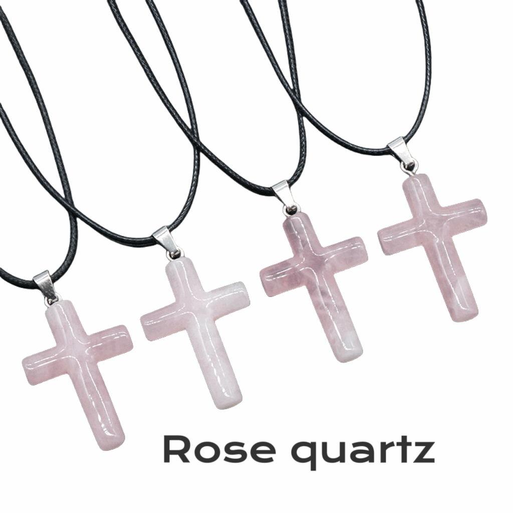 cross crystal pendant