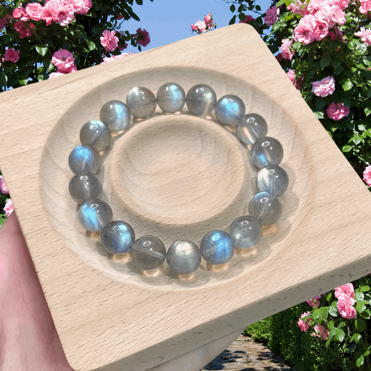 Grey Moonstone Bracelet