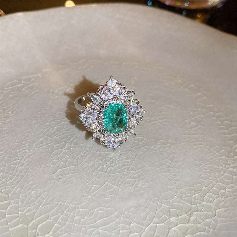 Emerald Aurora Ring