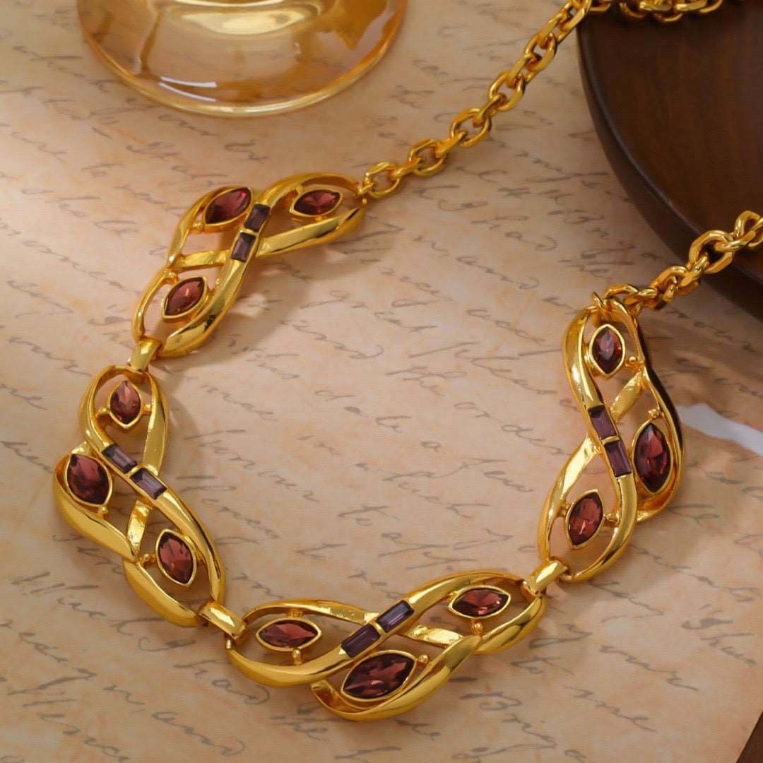 Golden Elegance Jewelry Set