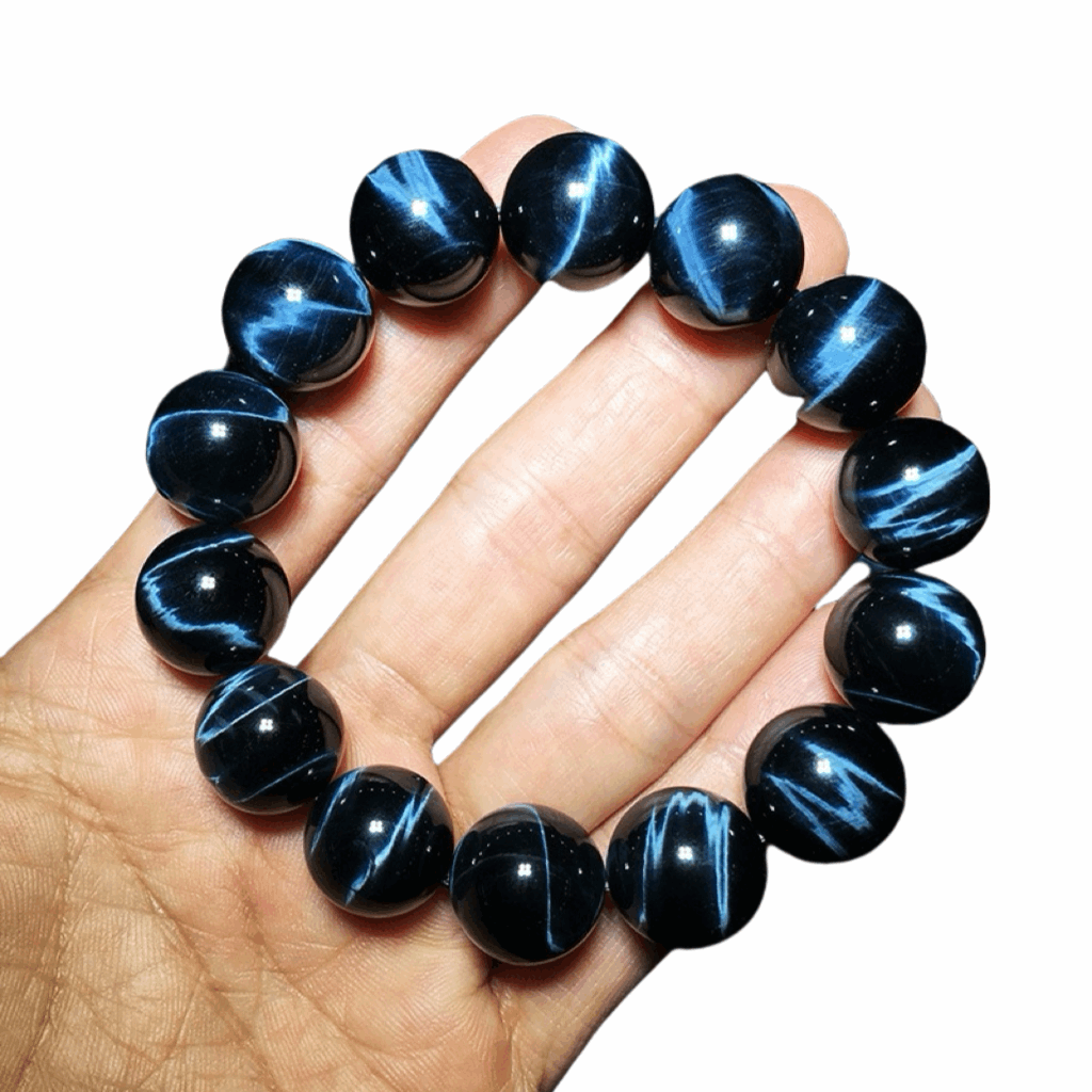 Blue Tiger Eye Stone  Bracelet